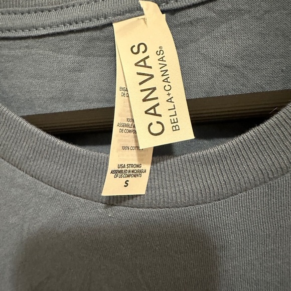 Gildan Vegan Vegetables Blue Cotton Short sleeve T-shirt Size Small - Picture 6 of 8